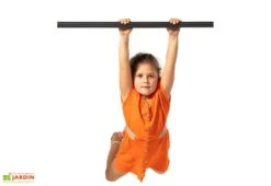 Barre De Gymnastique En Inox Anthracite Pour Aire De Jeux