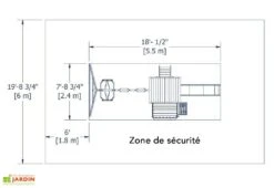 Aire De Jeux En Bois Atlantis : Balançoires Toboggan Et Escalade -Portique Jardin Soldes Magasin aire de jeux bois portique balancoires toboggan escalade 2