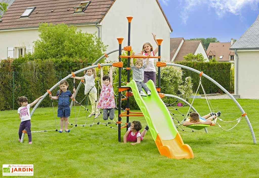 Aire De Jeux EVO-Filo Avec 6 Agrès 1 Aire De Jeux EVO-Filo Avec 6 Agrès