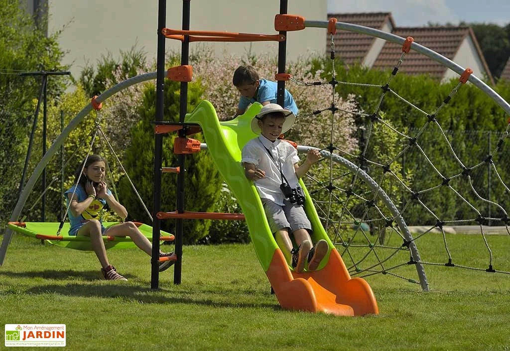 Aire De Jeux EVO-Zeny Avec 5 Agrès 1 Aire De Jeux EVO-Zeny Avec 5 Agrès