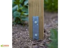 Aire De Jeux Extérieure En Bois Lucas – 2,9 X 1,9 X 2,45 M -Portique Jardin Soldes Magasin aire de jeux exterieur pour enfants 3