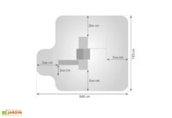 Aire De Jeux Carol 3 : Toboggan + Escalade + Rampe + Balançoire 10 Aire De Jeux Carol 3 : Toboggan + Escalade + Rampe + Balançoire -Portique Jardin Soldes Magasin aire jeux bois autoclave carol3 toboggan escalade balancoire rampe 7