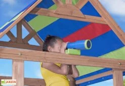 Aire De Jeux En Bois Avec Portique, Toboggan Et Escalade Northbrook 10 Aire De Jeux En Bois Avec Portique, Toboggan Et Escalade Northbrook -Portique Jardin Soldes Magasin aire jeux bois cedre cabane tobogan escalade balancoires 6