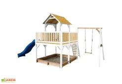 Axi Aire De Jeux En Bois De Hemlock Atka : Toboggan + Balançoire 10 Axi Aire De Jeux En Bois De Hemlock Atka : Toboggan + Balançoire -Portique Jardin Soldes Magasin aire jeux bois hemlock atka toboggan balancoire 2