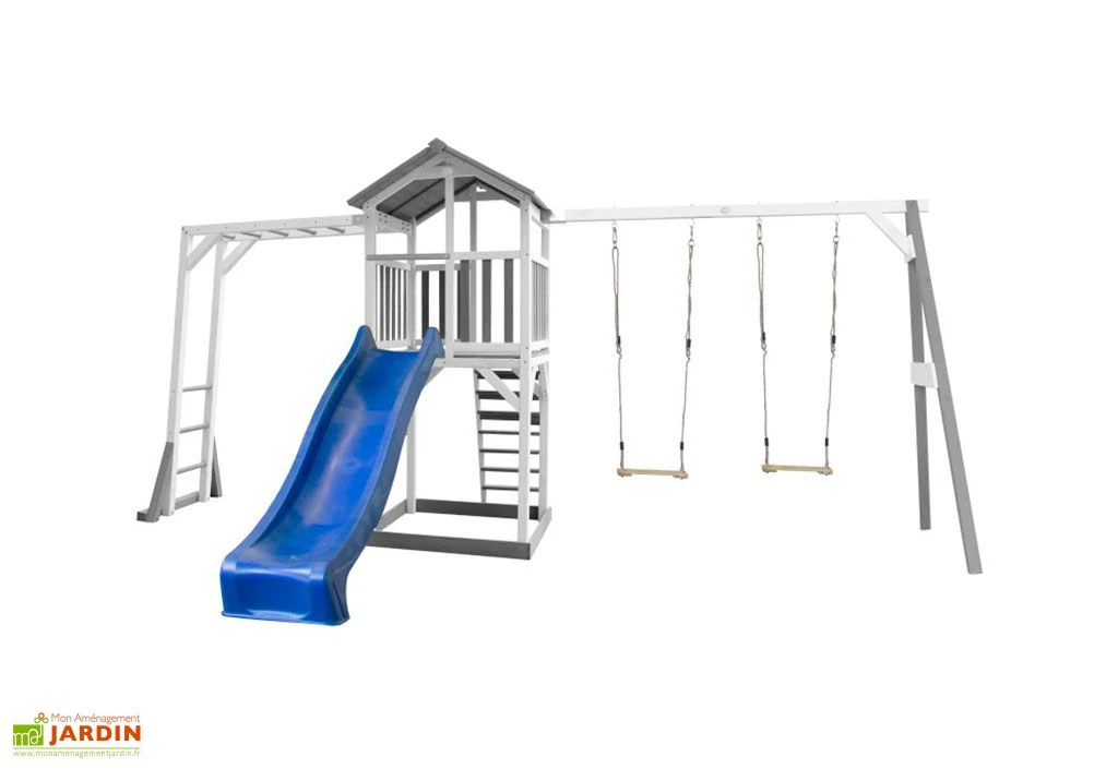 Axi Aire De Jeux En Bois De Hemlock Portique Balançoire Double Beach Tower 1 Axi Aire De Jeux En Bois De Hemlock Portique Balançoire Double Beach Tower