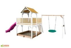 Axi Aire De Jeux En Bois De Hemlock Portique Balançoire Et Toboggan Atka 10 Axi Aire De Jeux En Bois De Hemlock Portique Balançoire Et Toboggan Atka -Portique Jardin Soldes Magasin aire jeux bois hemlock portique balancoire toboggan atka 6