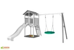 Axi Aire De Jeux En Bois De Hemlock Portique Nid D’Oiseau Beach Tower -Portique Jardin Soldes Magasin aire jeux bois hemlock portique nid oiseau beach tower 3