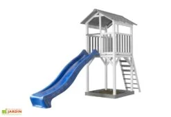 Axi Aire De Jeux En Bois De Hemlock Avec Toboggan Beach Tower