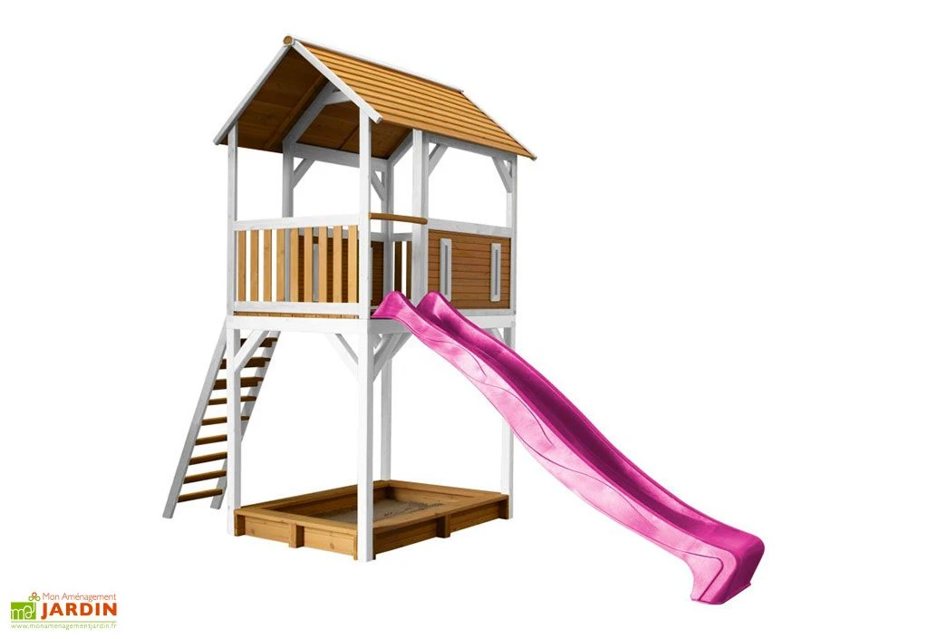 Axi Aire De Jeux En Bois De Hemlock Avec Toboggan Dory 5 Axi Aire De Jeux En Bois De Hemlock Avec Toboggan Dory – Image 5