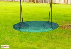 Axi Aire De Jeux En Bois De Hemlock Toboggan, Nid D’Oiseau Et Barres De Singe -Portique Jardin Soldes Magasin aire jeux bois hemlock toboggan nid oiseau barres singe 1