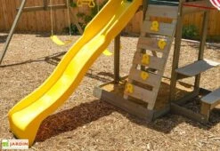 Aire De Jeux Kidkraft Bois De Cèdre Newport : Balançoires Toboggan -Portique Jardin Soldes Magasin aire jeux kidkraft bois cedre balancoires toboggan newport 6