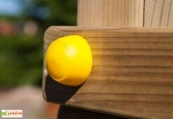 Aire De Jeux Avec Portique En Bois De Pin Traité 2 Balançoires Flappi -Portique Jardin Soldes Magasin aire jeux portique bois pin traite 2balancoires flappi 5