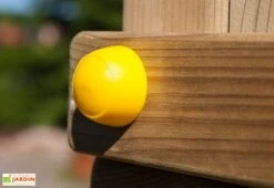 Aire De Jeux Avec Portique En Bois De Pin Traité 2 Balançoires Floppi -Portique Jardin Soldes Magasin aire jeux portique bois pin traite 2balancoires floppi 4