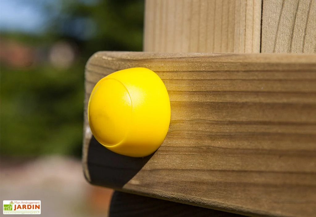 Aire De Jeux Avec Portique En Bois De Pin Traité Fungoo Treehouse 5 Aire De Jeux Avec Portique En Bois De Pin Traité Fungoo Treehouse – Image 5