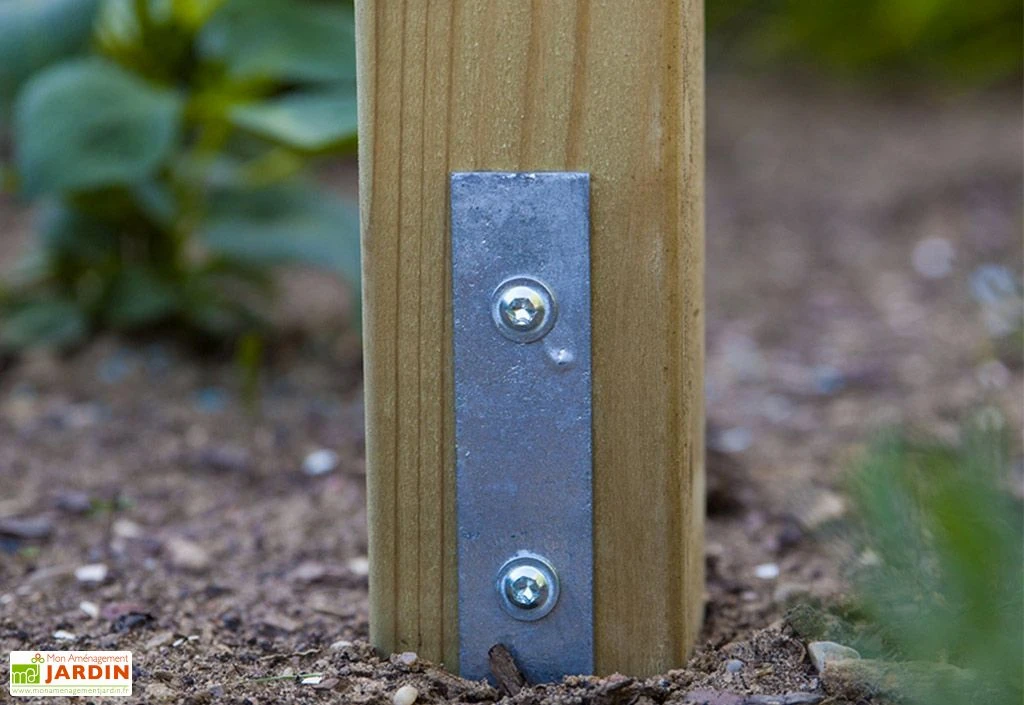 Aire De Jeux Avec Portique Et Corde à Nœuds En Bois De Pin Traité Gaia 4 Aire De Jeux Avec Portique Et Corde à Nœuds En Bois De Pin Traité Gaia – Image 4