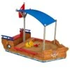 KidKraft Bac à Sable En Bois Bateau De Pirate 200 Cm