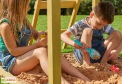 Aire De Jeux En Bois Toboggan, Cabane Et Bac à Sable – TP Treehouse 8 Aire De Jeux En Bois Toboggan, Cabane Et Bac à Sable – TP Treehouse -Portique Jardin Soldes Magasin bac sable aire de jeux enfant tp treehouse