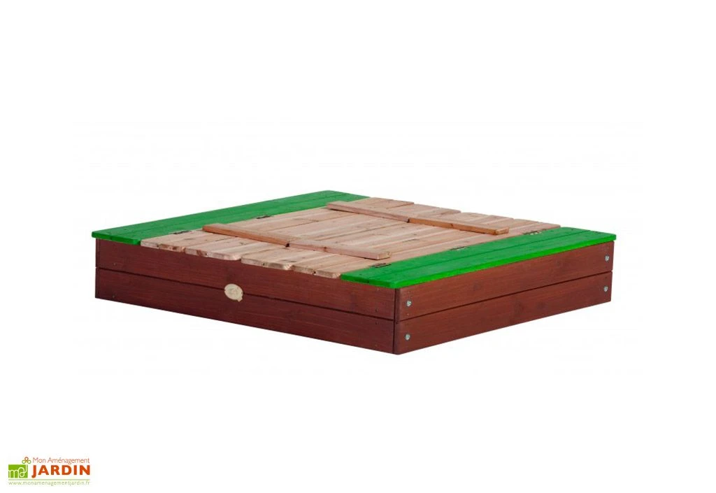 Axi Bac à Sable Avec Bancs En Bois De Hemlock Ella XL 120 X 120 Cm 2 Axi Bac à Sable Avec Bancs En Bois De Hemlock Ella XL 120 X 120 Cm – Image 2