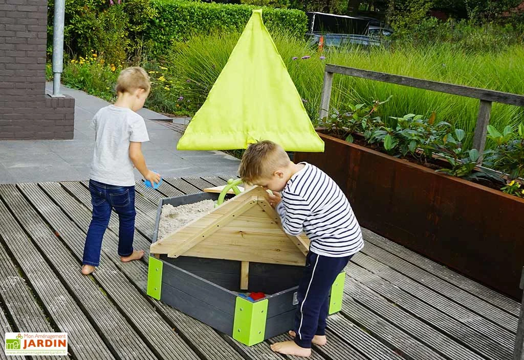 EXIT TOYS Bac à Sable Bateau En Bois De Cèdre Aksent 90 X 190 Cm 2 EXIT TOYS Bac à Sable Bateau En Bois De Cèdre Aksent 90 X 190 Cm – Image 2