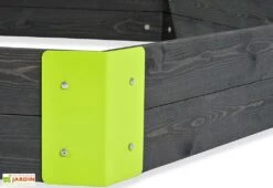 EXIT TOYS Bac à Sable Hexagonal En Bois De Cèdre Aksent (2 Tailles) -Portique Jardin Soldes Magasin bac sable hexagonal bois cedre aksent 2 tailles