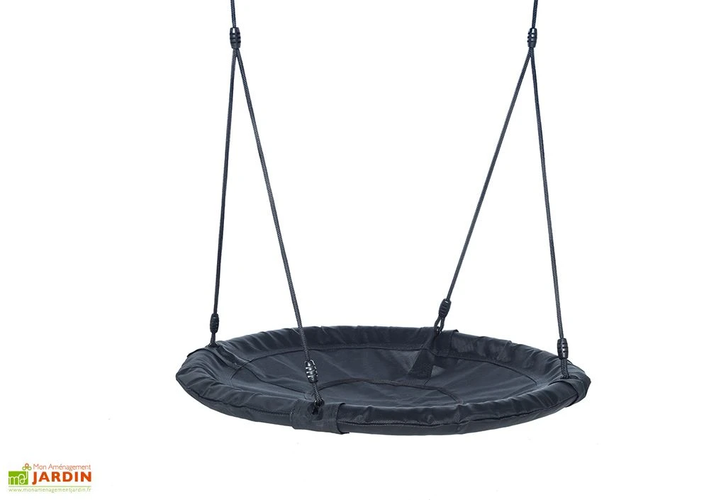 Balançoire Nid D’oiseau En Polyéthylène – Ø 100 Cm 2 Balançoire Nid D’oiseau En Polyéthylène – Ø 100 Cm – Image 2