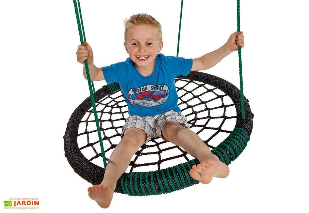 Balançoire Nid D'Oiseau Oval 108 X 83,5 Cm (2 Coloris) 2 Balançoire Nid D'Oiseau Oval 108 X 83,5 Cm (2 Coloris) – Image 2