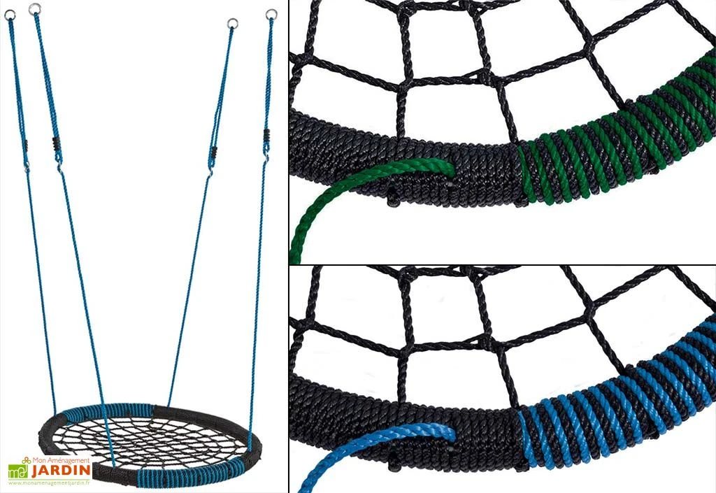 Balançoire Nid D'Oiseau Oval 108 X 83,5 Cm (2 Coloris) 4 Balançoire Nid D'Oiseau Oval 108 X 83,5 Cm (2 Coloris) – Image 4