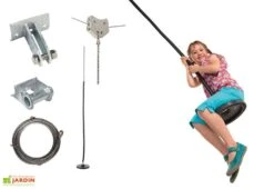 Téléphérique Pour Collectivités Avec Balançoire Disque