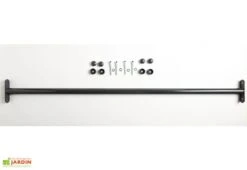 Barre De Gymnastique En Inox Anthracite Pour Aire De Jeux -Portique Jardin Soldes Magasin barre de gymnastique 125 cm