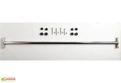 Barre De Gymnastique En Inox Pour Aire De Jeux -Portique Jardin Soldes Magasin barre gymnastique 125 cm