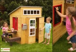 KidKraft Maison Enfant Bois + Table Pique Nique