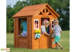 Cabane En Bois Maison D’Enfants De Jardin Equipée Timberlake