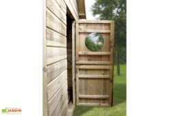 Cabane Maison D’Enfants En Bois Traité Hacienda + Abri 2 X 2,5 M -Portique Jardin Soldes Magasin cabane carry 2