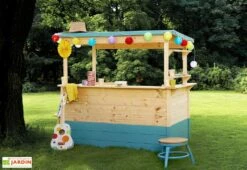 Cabane Enfant En Bois Soulet Façon Poolhouse – Playa -Portique Jardin Soldes Magasin cabane enfant bois poolhouse soulet playa