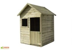 Maisonnette En Bois Autoclave Emy – 1 X 1 M