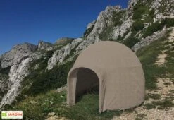 Cabane Pour Enfant Structure Igloo En PEHD ⌀152 Cm – Tinygloo 1 Porte -Portique Jardin Soldes Magasin cabane igloo montagne tinygloo 1 porte toile
