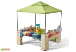 Step2 Cabane Multifonctions : Tonnelle, Cuisine, Eau & Sable Pour Enfant