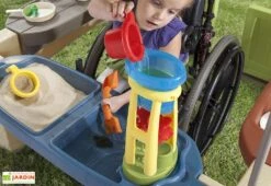 Step2 Cabane Multifonctions : Tonnelle, Cuisine, Eau & Sable Pour Enfant -Portique Jardin Soldes Magasin cabane jeux exterieur canopee grill barbecue table enfant 8