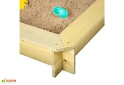 Bac à Sable En Bois Avec Auvent Escamotable – Wooden Sandpit 6 Bac à Sable En Bois Avec Auvent Escamotable – Wooden Sandpit -Portique Jardin Soldes Magasin coin bac sable