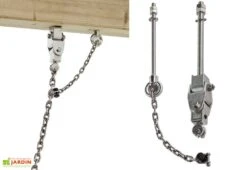 Crochet Clavette Et Chaine Sécurité Pour Balançoire Nid D'Oiseau Birdie