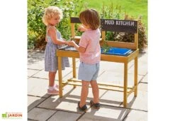 Cuisine En Bois : Plaque De Cuisson, évier Et étagère – TP Early Fun -Portique Jardin Soldes Magasin cuisine en bois pour enfants