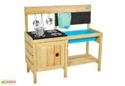 Cuisine En Bois : Four, Plaque De Cuisson, Robinet – TP Gourmet Chef