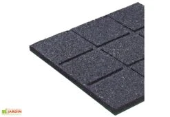 Dalles En Caoutchouc Pour Aire De Jeux Hicar 25 Mm - 1 M² (la Boîte) -Portique Jardin Soldes Magasin dalles caoutchouc aire jeux hicar 25mm 1m 2