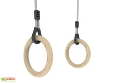 EXIT TOYS Anneaux De Gymnastique En Bois De Cèdre Pour Aire De Jeux – GetSet