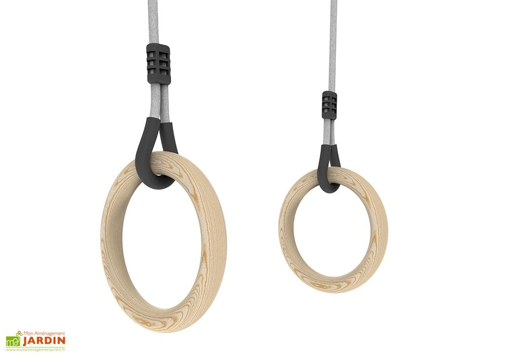 EXIT TOYS Anneaux De Gymnastique En Bois De Cèdre Pour Aire De Jeux – GetSet 1 EXIT TOYS Anneaux De Gymnastique En Bois De Cèdre Pour Aire De Jeux – GetSet