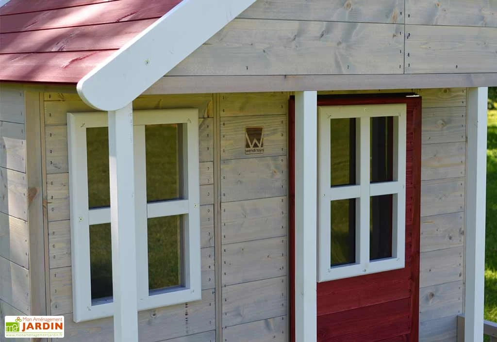 Maisonnette Pour Enfant En Bois Non Traité Renard 2 Maisonnette Pour Enfant En Bois Non Traité Renard – Image 2