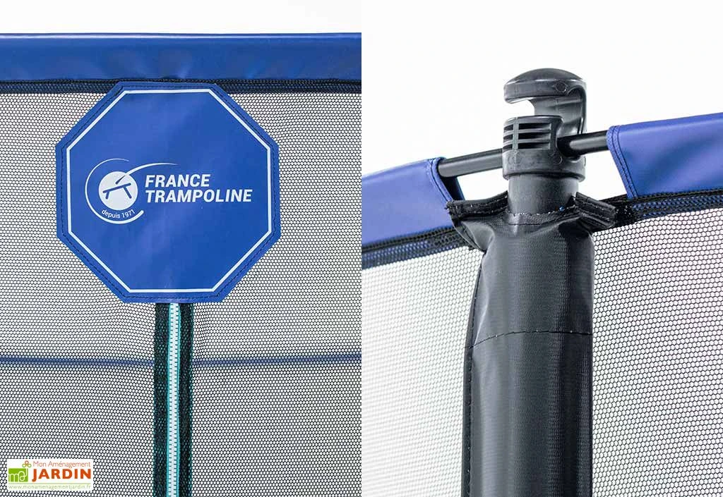 Trampoline Extérieur Avec Filet De Sécurité Octopulse 430 – 3,96 X 4,23 M 5 Trampoline Extérieur Avec Filet De Sécurité Octopulse 430 – 3,96 X 4,23 M – Image 5