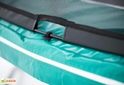 Trampoline Rond Avec Filet De Sécurité Boost’Up 490 - ⌀ 4,88 M -Portique Jardin Soldes Magasin details trampoline rond boost up 490