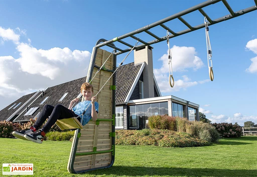 EXIT TOYS Balançoire En Bois De Cèdre Pour Aire De Jeux - GetSet 3 EXIT TOYS Balançoire En Bois De Cèdre Pour Aire De Jeux - GetSet – Image 3