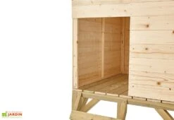 Cabane En Bois Pour Enfant Avec Toboggan – TP Sunnyside 9 Cabane En Bois Pour Enfant Avec Toboggan – TP Sunnyside -Portique Jardin Soldes Magasin entree cabane tp toys bois enfant